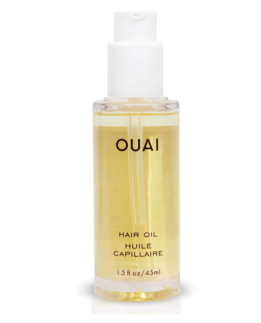 OUAI Hair Oil, Multitasking Oil Protects from UV/Heat Damage and Frizz, Adds Mega Shine and Smooths Split Ends. Safe for Colored Hair. Free from Parabens, Sulfates and Phthalates (1.5 oz)