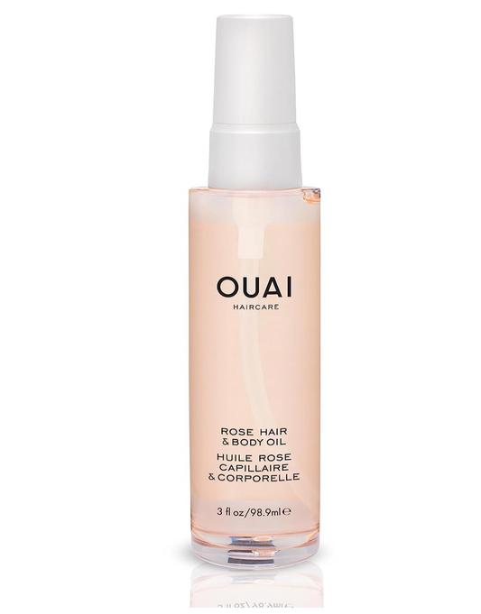OUAI Rose Hair & Body Oil. A Luxurious, Multi-Purpose Oil to Hydrate Your Hair and Skin. It’s Fast-Absorbing and Scented with Rose and Bergamot. Free from Parabens, Sulfates and Phthalates (3 Oz)