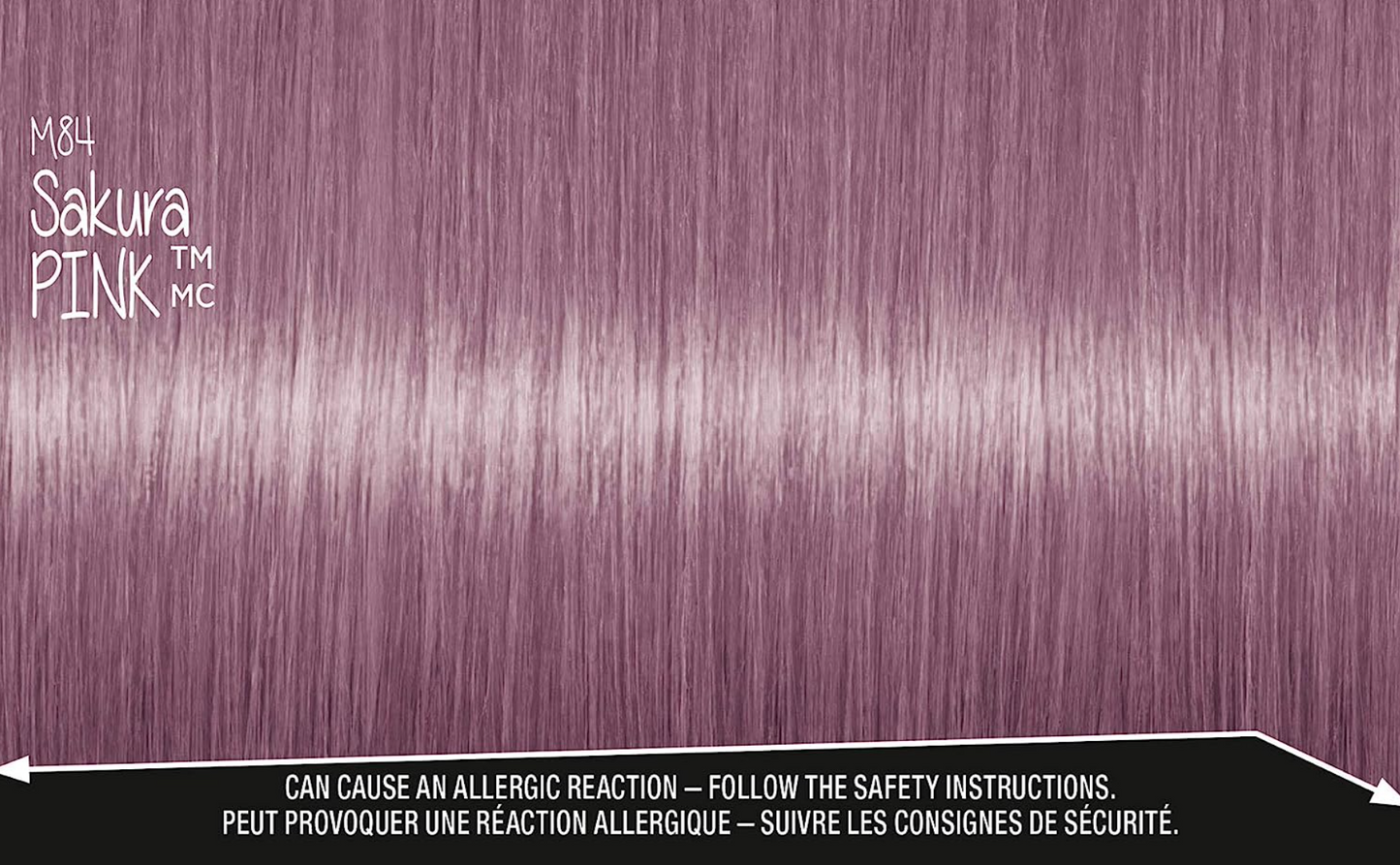 Got2b Metallics Permanent Hair Color, M84 Sakura Pink