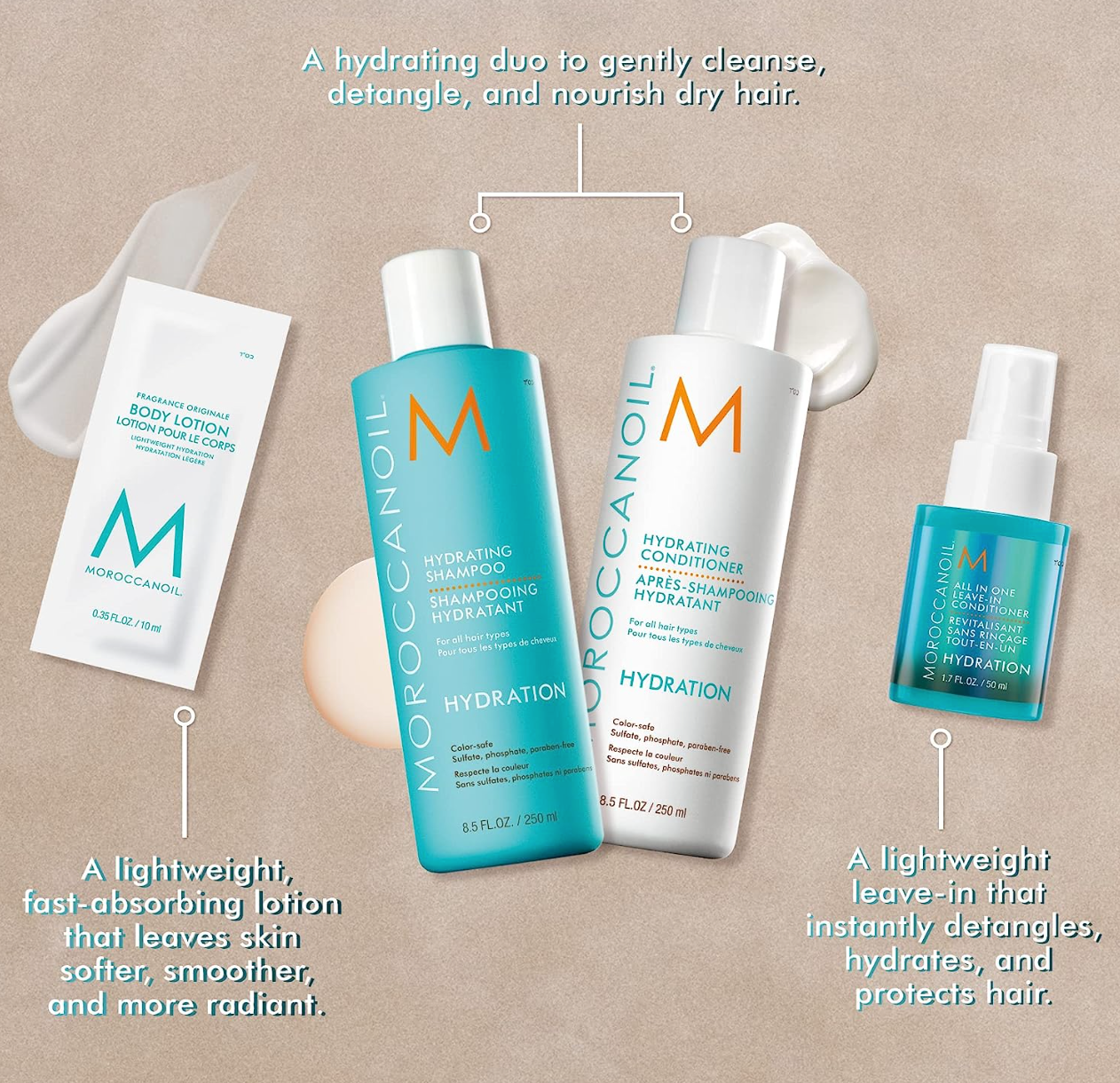 Moroccanoil Hydrating Shampoo & Conditioner Bundle Value Set