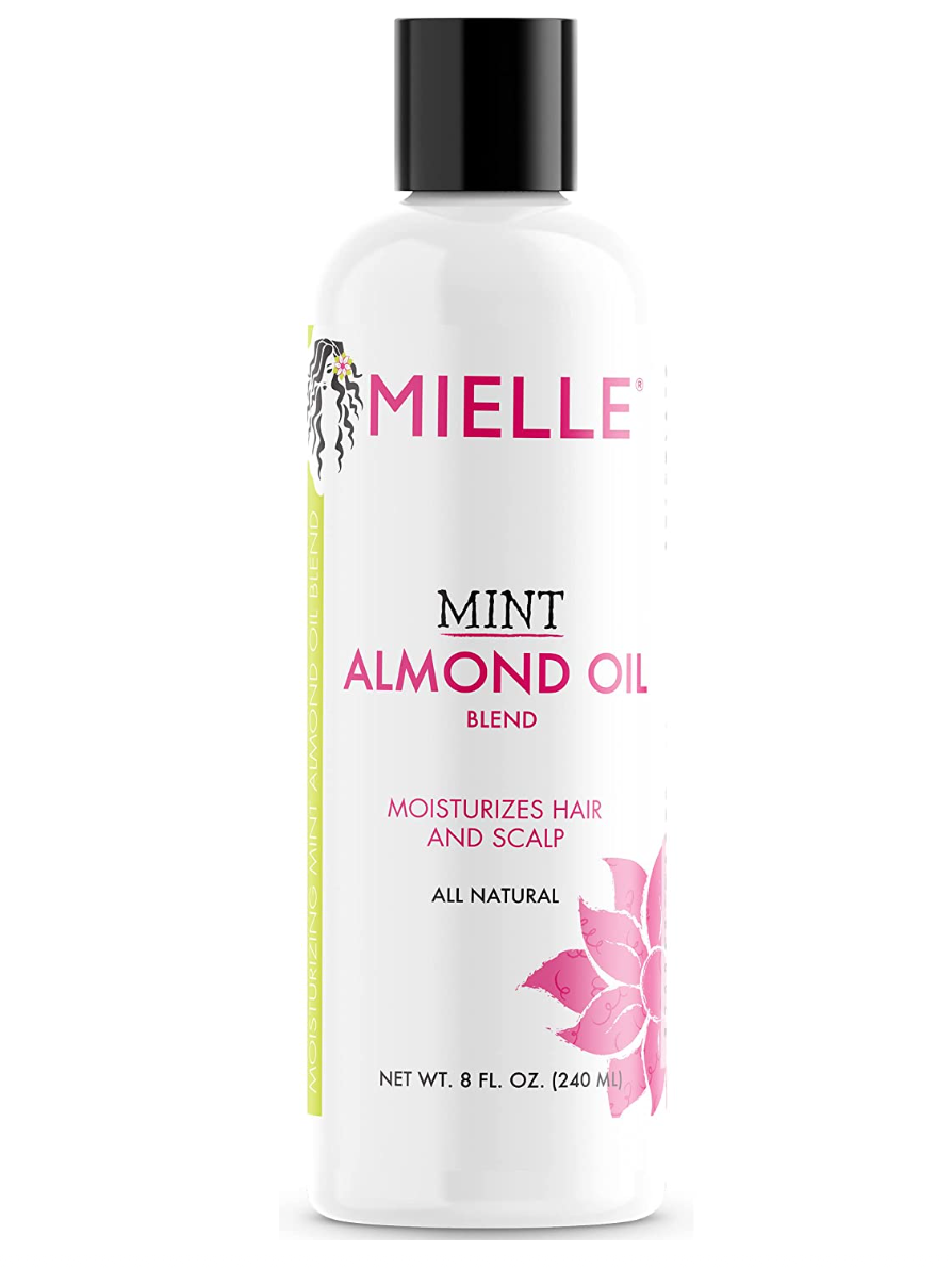Mielle Organics Mint Almond Oil for Healthy Hair and Scalp, 8 Ounces