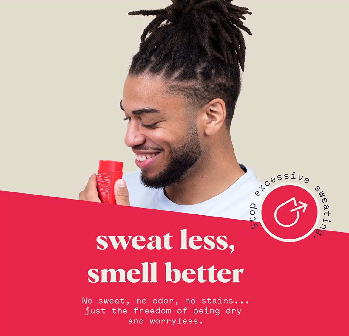 Duradry AM Deodorant & Antiperspirant - Prescription Strength Deodorant for Hyperhidrosis, Antiperspirant for Women & Men, Armpit Sweat Protection, Silicone-free - End Game, 2.3 Oz (Pack of 3)