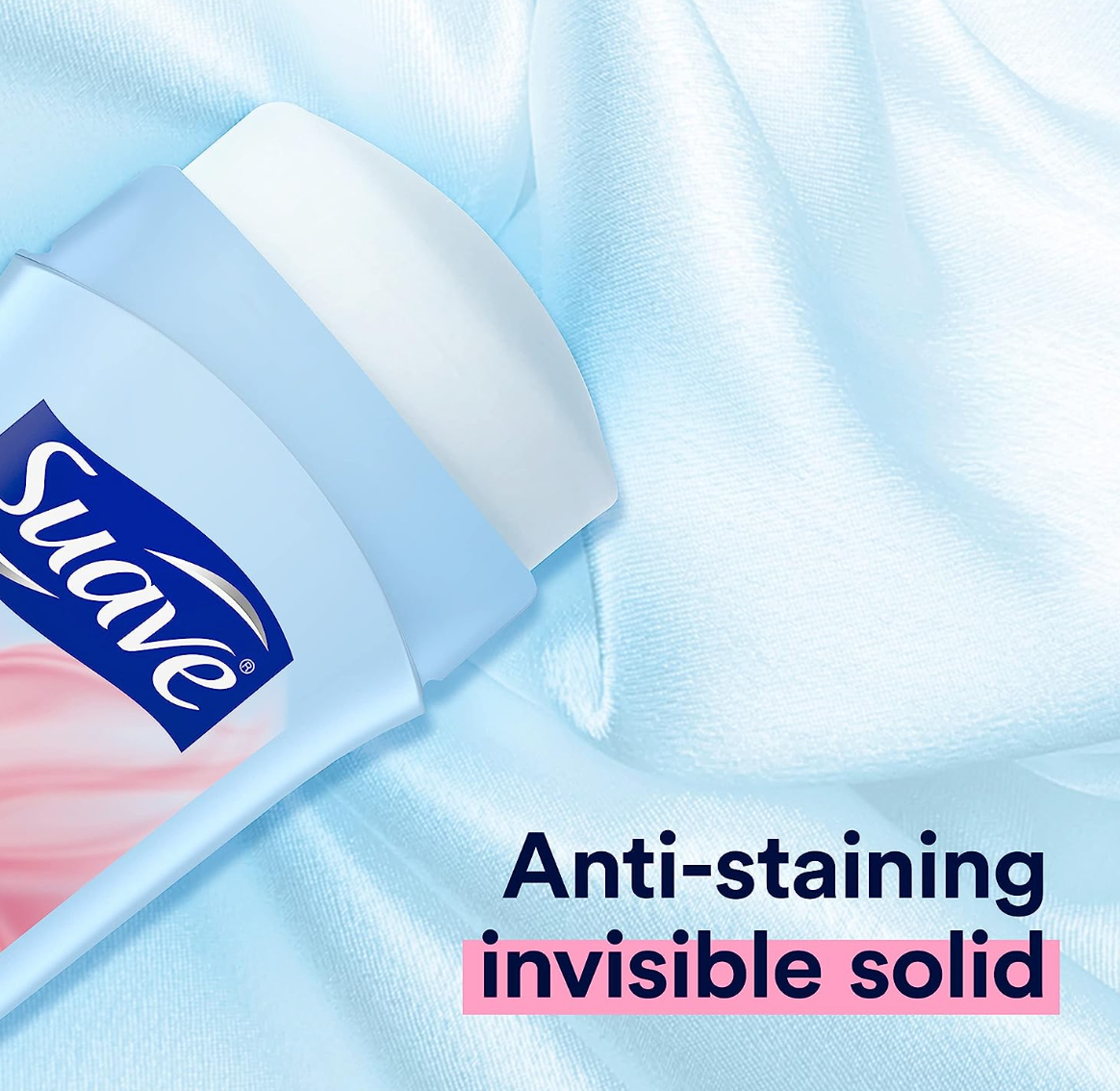 Suave Deodorant Deodorante Stick Antitraspirante e Deodorante in Polvere per Donna, Protezione da Odore e Umidità 48 Ore, 2,6 Oz