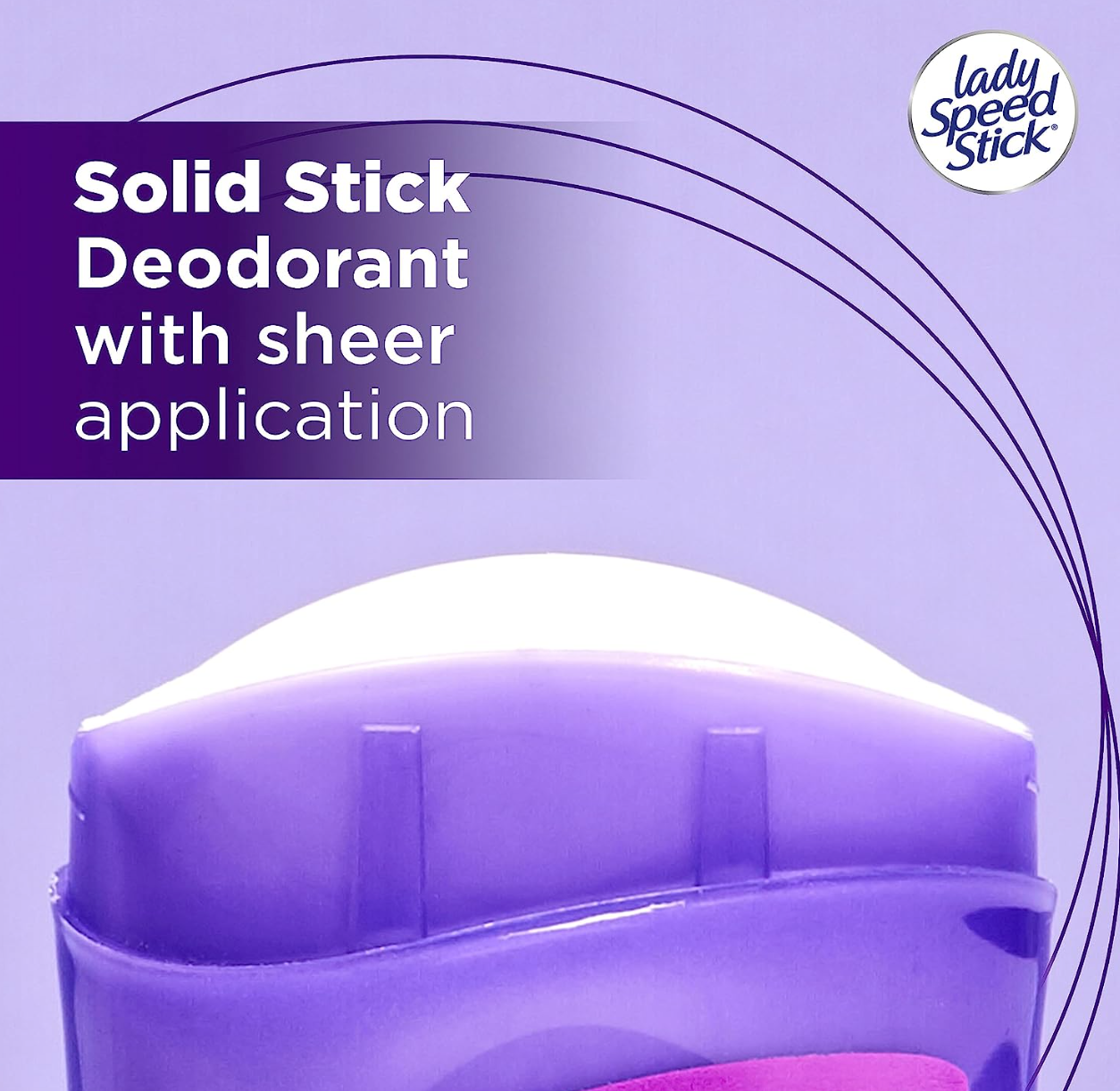 Lady Speed Stick Invisible Dry Antiperspirant Deodorant, Shower Fresh, 2.3oz, 4 Pack