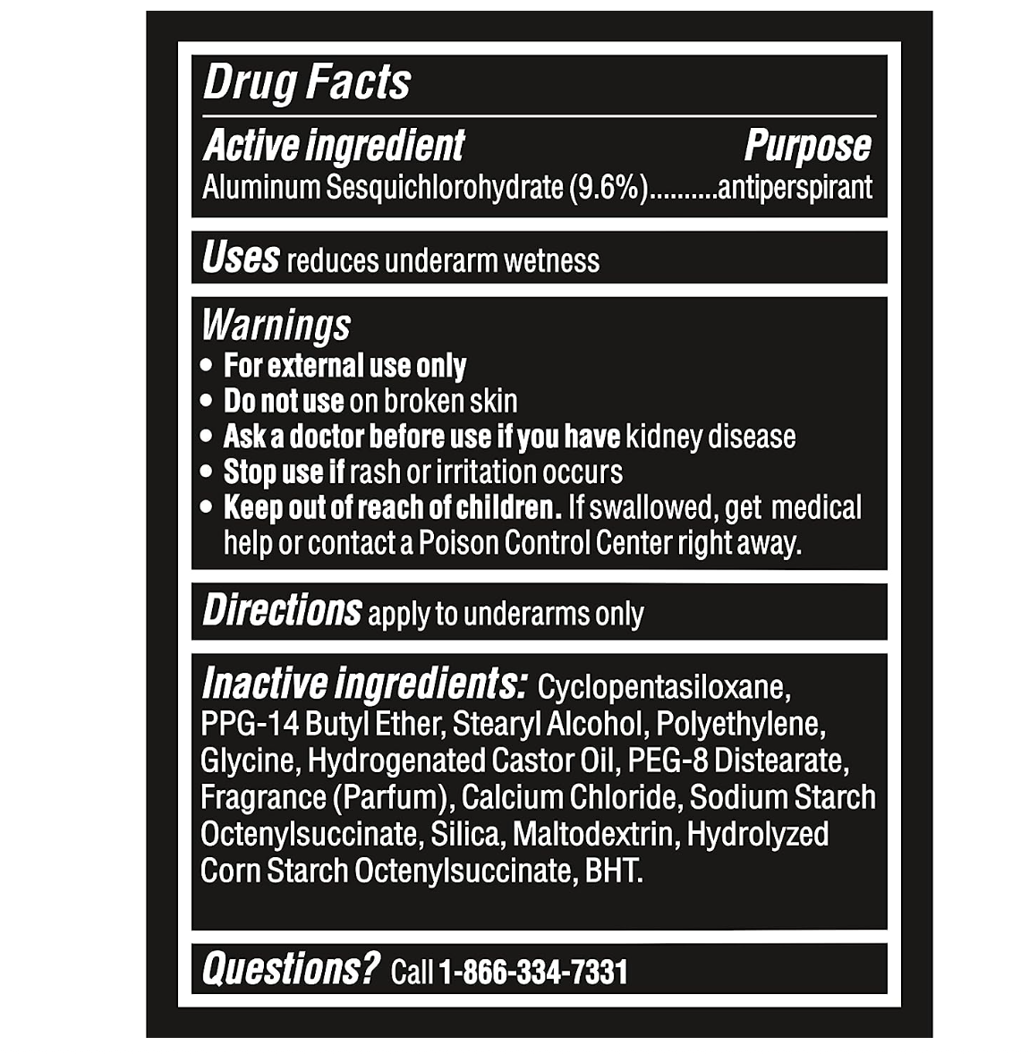 Degree Men UltraClear Antiperspirant Deodorant Black+White 2 Count 72-Hour Sweat & Odor Protection Antiperspirant For Men With MotionSense Technology 2.7 oz