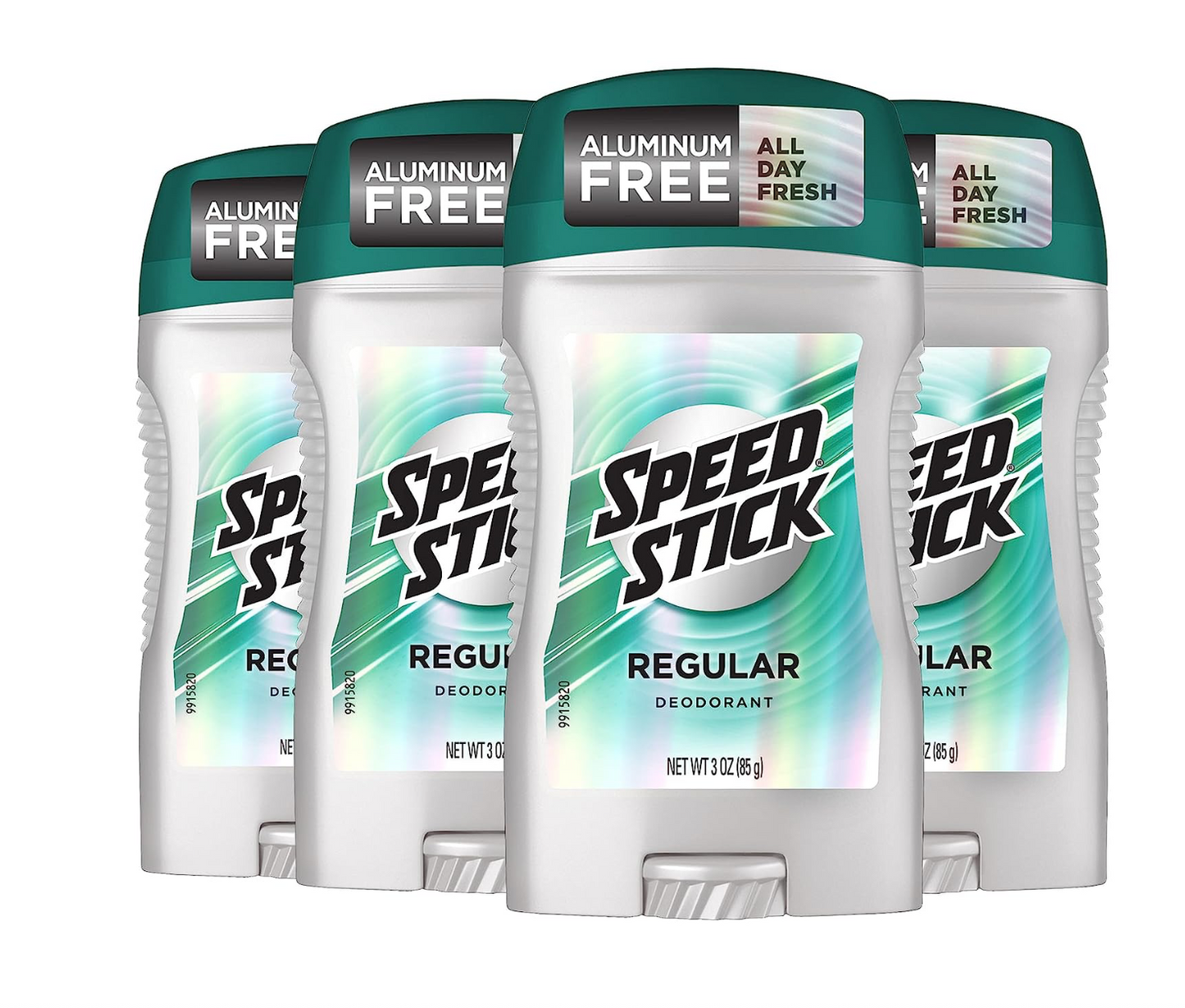 Speed Stick Men's Deodorant, Regular, 3 Ounce, 4 Pack