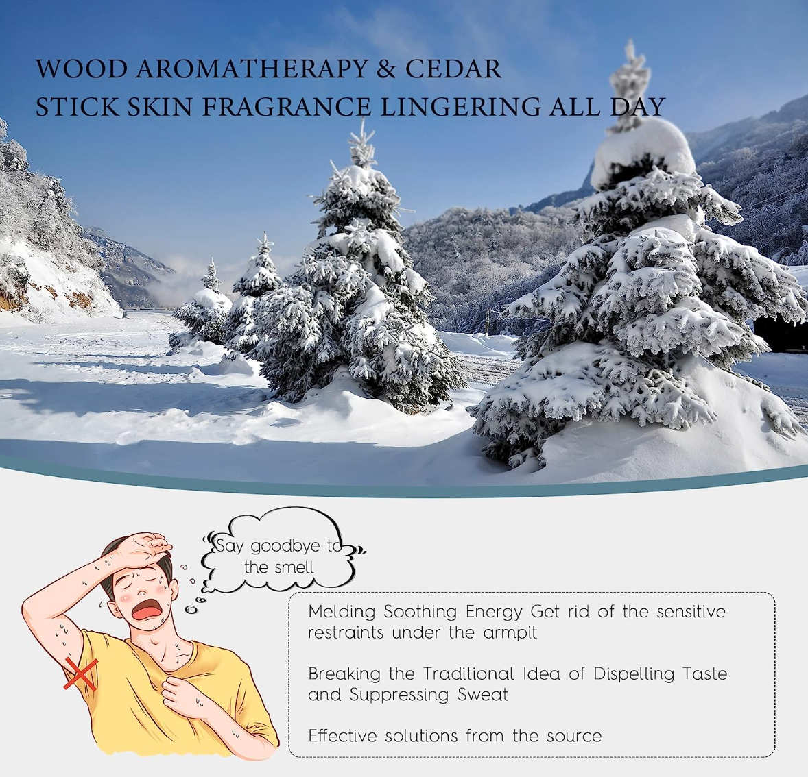 Liillya Antiperspirant Deodorant for Men, Clear Invisible 24-hour Roll-on Antiperspirant and Aluminum Free Deodorant Instantly Dry Fragrance Free Antiperspirant for Women & Men--1.7oz Reduce Sweat Loss