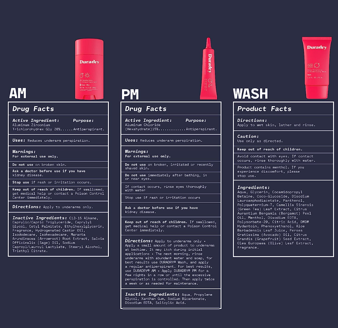 Duradry 3-Step Protection System  (Pack of 3)