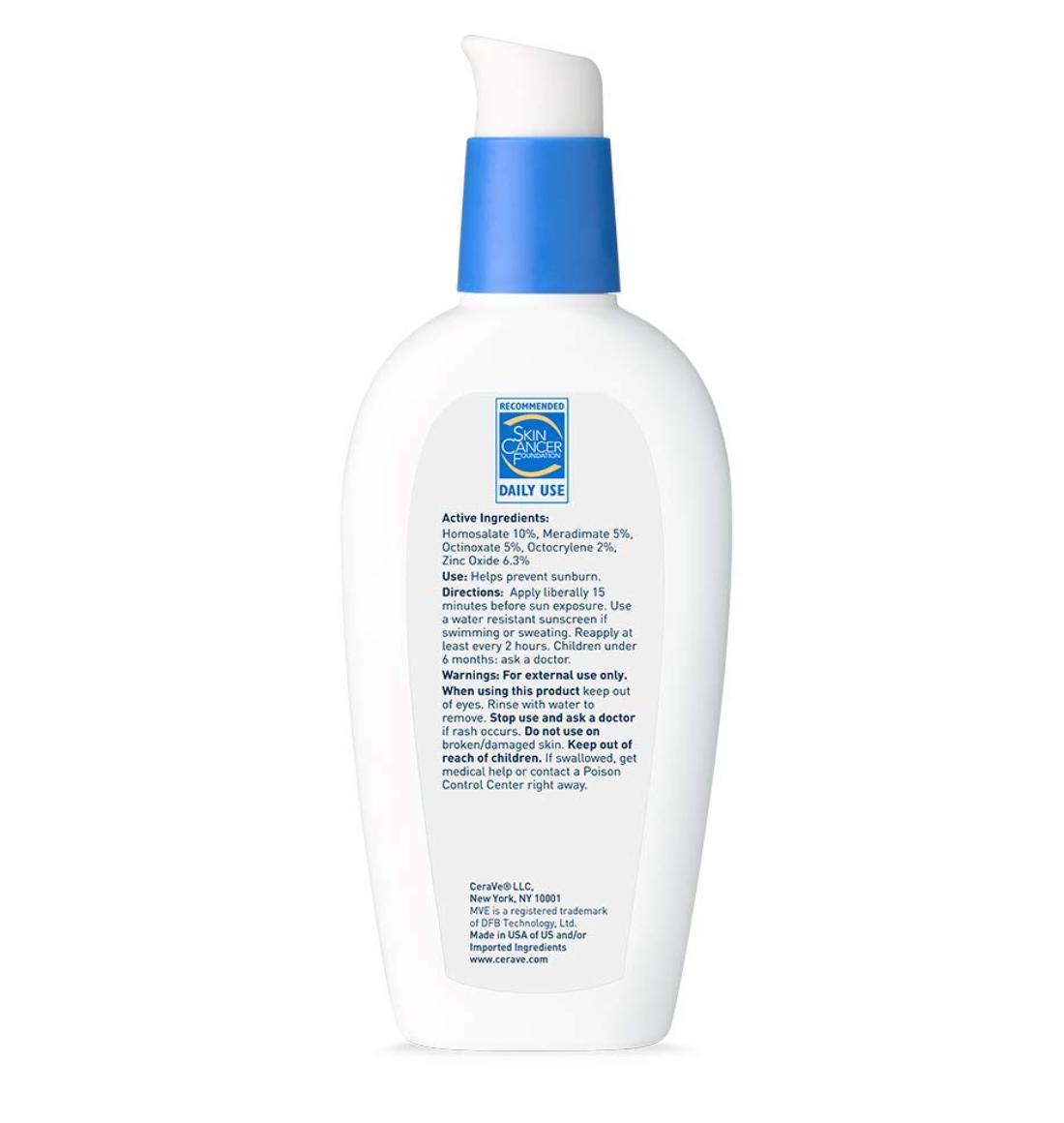 CeraVe AM Facial Moisturizing Lotion SPF 30 | Oil-Free Face Moisturizer with Sunscreen | Non-Comedogenic | 3 Ounce