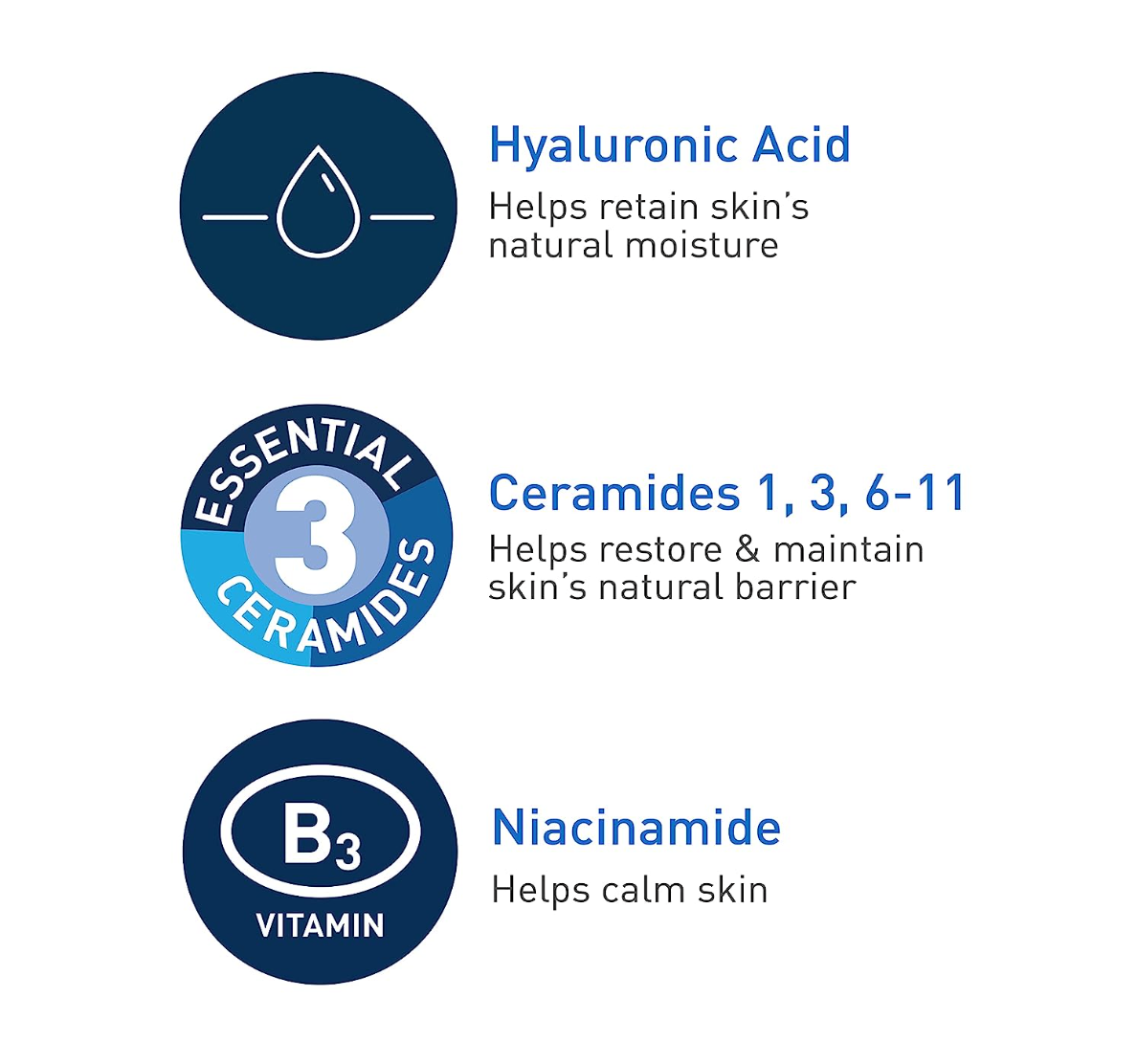 CeraVe Foaming Facial Cleanser | Daily Face Wash for Oily Skin with Hyaluronic Acid, Ceramides, and Niacinamide| Fragrance Free Paraben Free | 16 Fluid Ounce