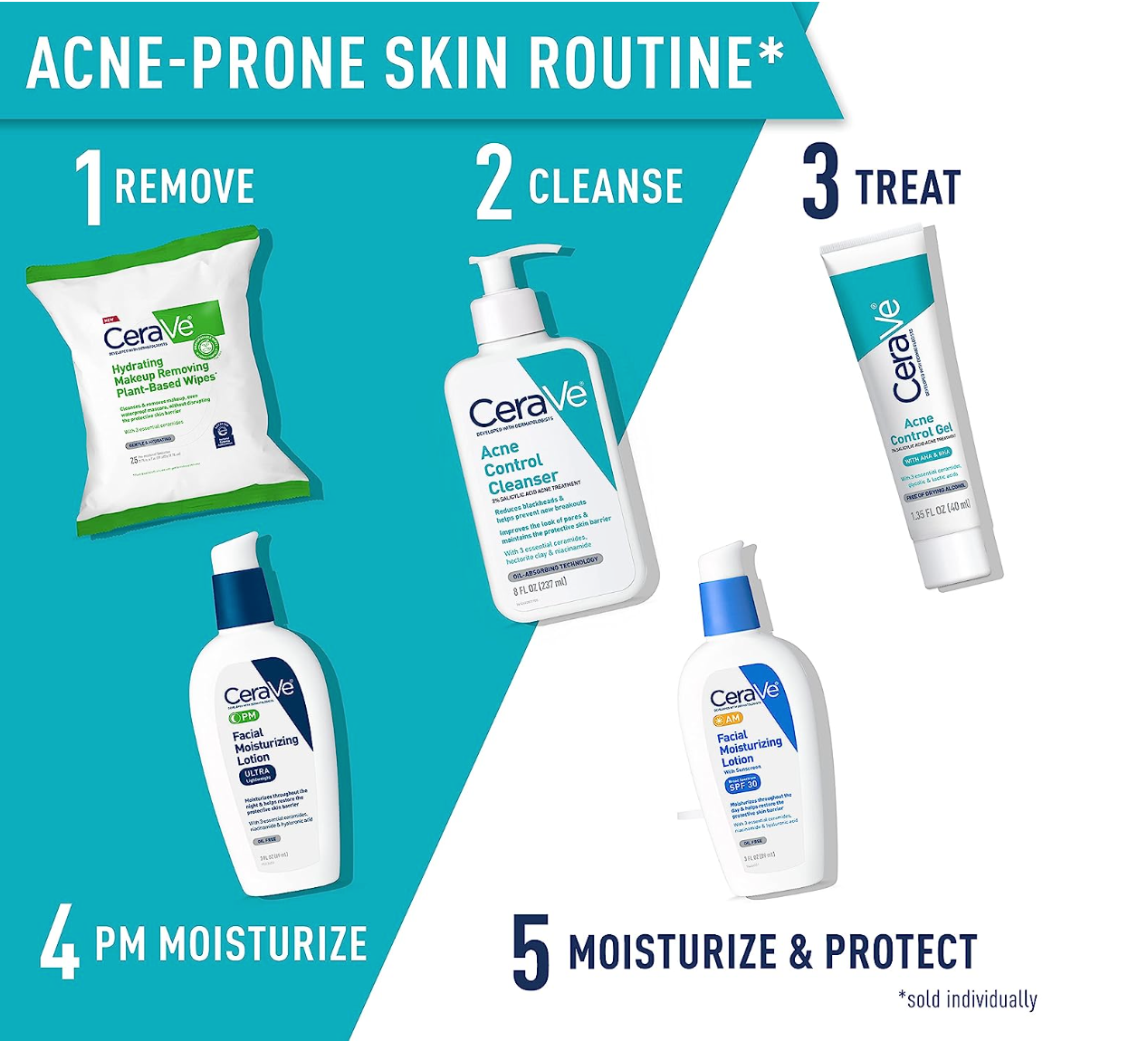 CeraVe Face Wash Acne Treatment | 2% Salicylic Acid Cleanser with Purifying Clay for Oily Skin | Blackhead Remover and Clogged Pore Control | Fragrance Free, Paraben Free & Non Comedogenic| 8 Ounce