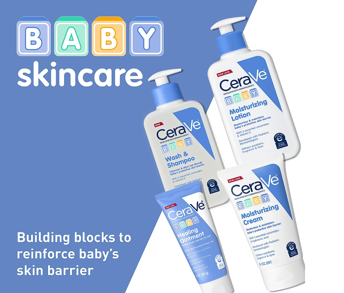 CeraVe Diaper Rash Cream | Baby Healing Ointment for Extra Dry, Cracked Skin | Diaper Cream with Ceramides & Vitamin E | Lanolin, Fragrance, Paraben, Dye, Phthalates & Sulfate Free | 3 Ounce