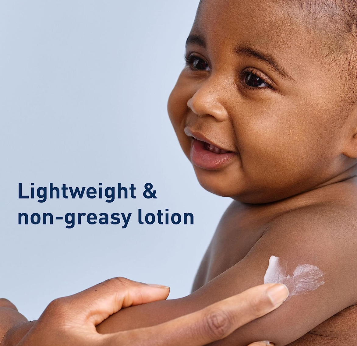 CeraVe Baby Lotion | Gentle Baby Skin Care with Ceramides, Niacinamide & Vitamin E | Fragrance, Paraben, Dye & Phthalates Free | Lightweight Baby Moisturizer | 16 Ounce