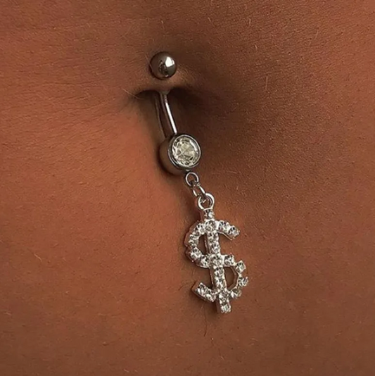 スチール製の外科用へそピアス,ピアスのへそピアス,セクシーなボディジュエリー