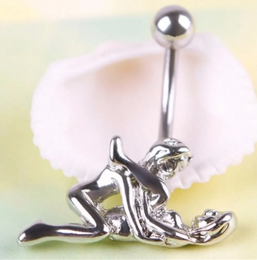 Piercing in acciaio inossidabile per uomo e donna, gioielli per il corpo, piercing per ombelico, nuova collezione