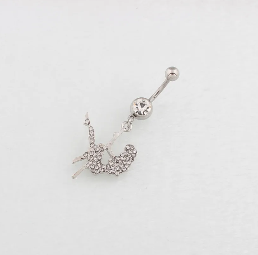 Piercing in acciaio inossidabile per uomo e donna, gioielli per il corpo, piercing per ombelico, nuova collezione