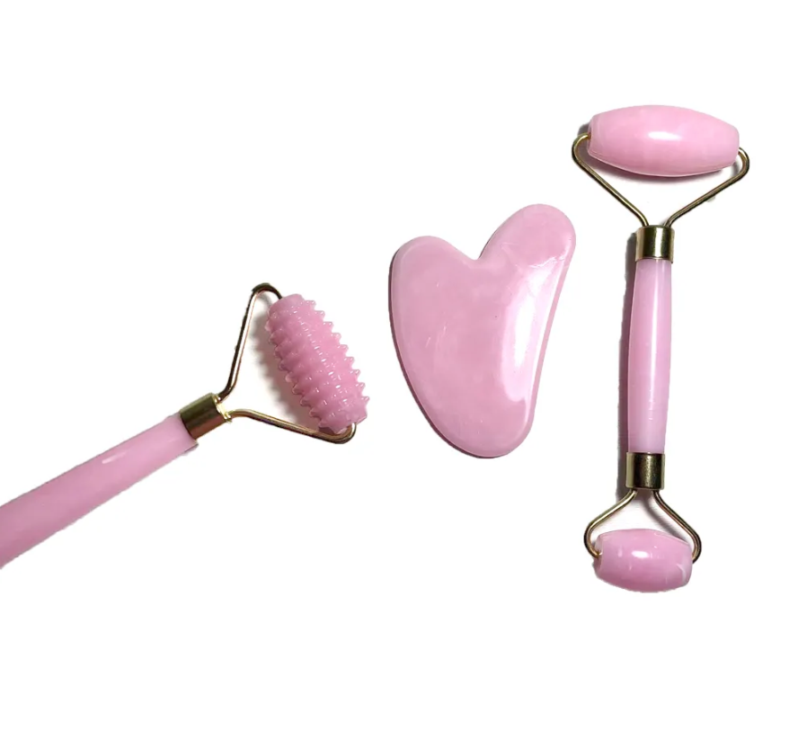 3個セット樹脂ローラーフェイスボディ瓜沙notjade石の顔ケアローラー美顔器美容健康スキンケアツール