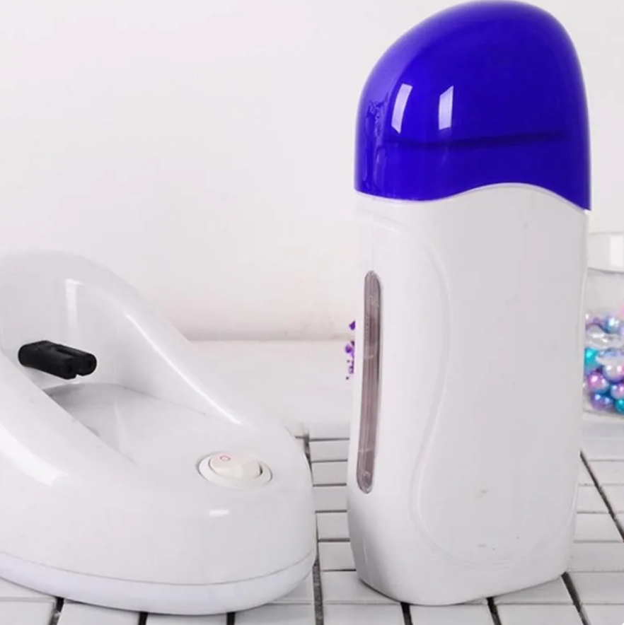 プロの脱毛キット,ワックスがけ用ペーパーストリップ,加熱カートリッジ付き,脱毛用