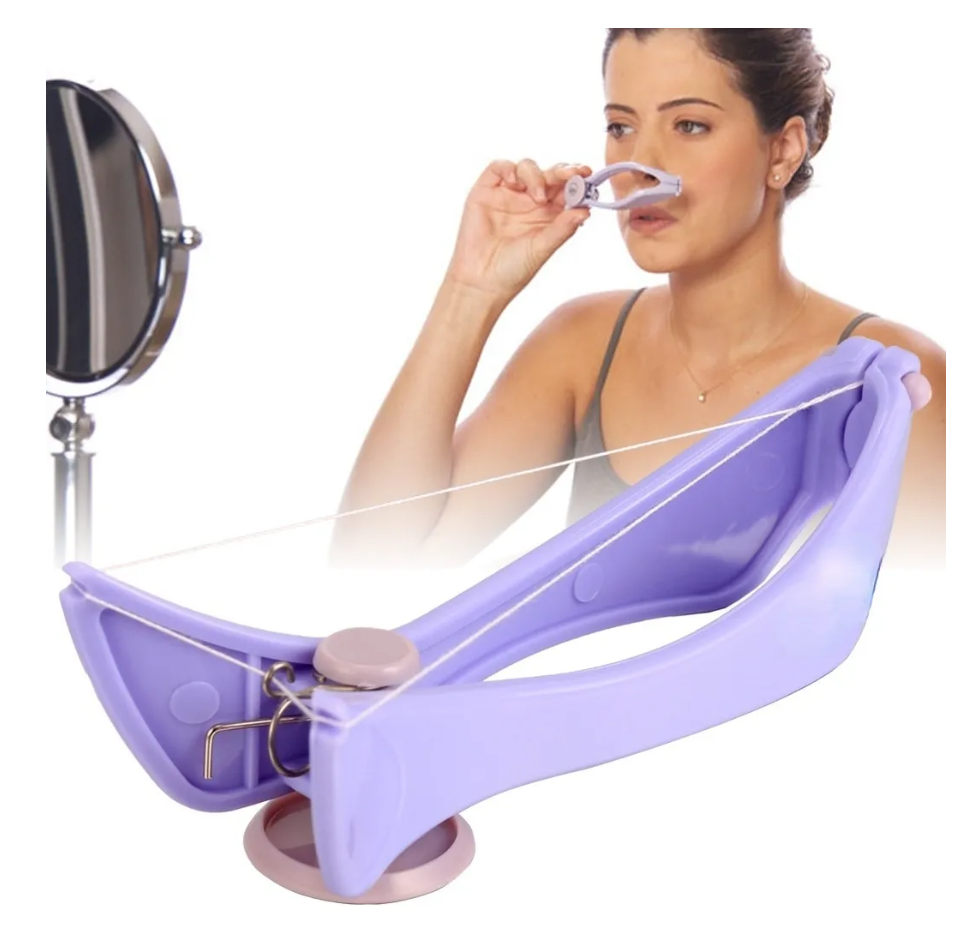 女性のためのミニ顔の脱毛,春の読書,顔,タッチ,美容ツール