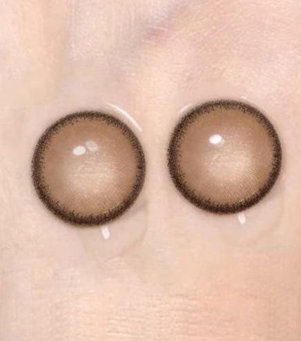 YOUPLUS 1年仕様カラコン 両目ワンペア Glutinous rice brown