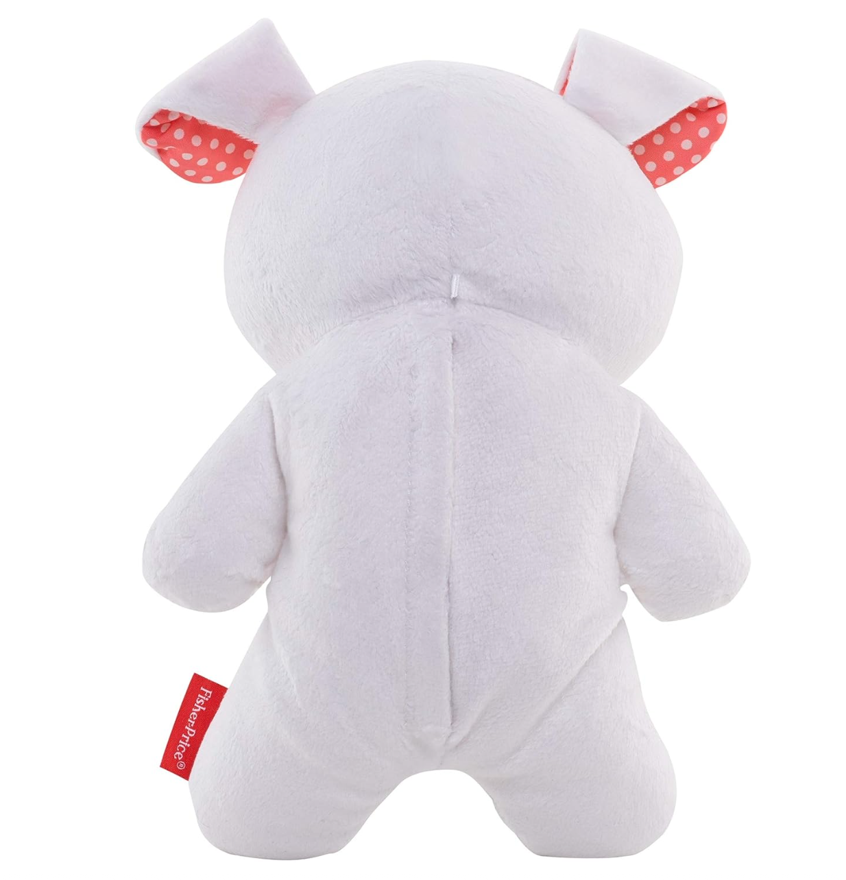 Fisher Price Portable Sound Machine Calming Vibrations Cuddle Soother Plush Dog Infant Toy with Music for Newborns