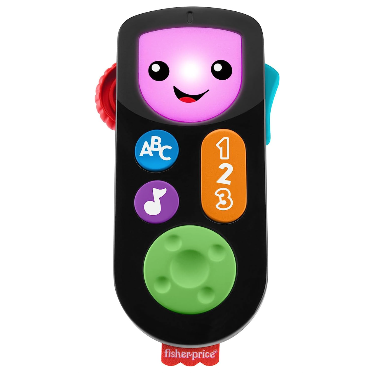 Fisher-Price Laugh & Learn Baby & Toddler Toy Stream & Learn Remote Pretend Tv Control With Music & Lights For Ages 6+ Months