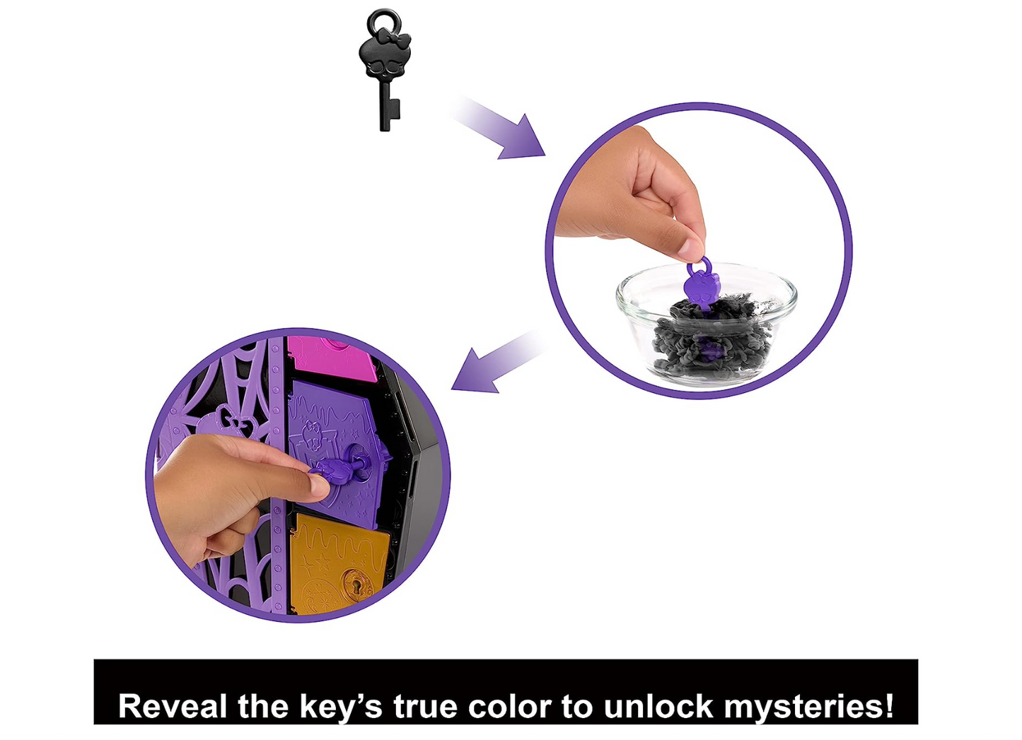 Monster High Doll and Fashion Set, Clawdeen Wolf with Dress-Up Locker and 19+ Surprises, Skulltimate Secrets