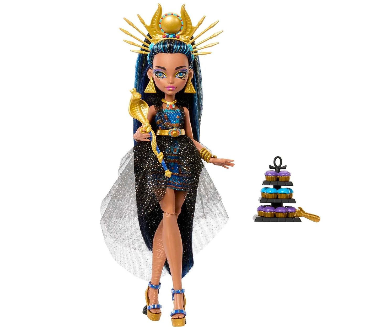 Monster High Clawdeen Wolf Doll in Monster Ball Party Fashion with Themed Accessories Like Balloonsのコピーp