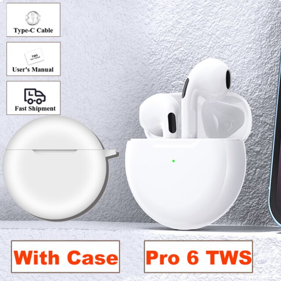Xiaomi-Bluetoothワイヤレスヘッドセット,iPhone,Huawei,Samsung,pro6用