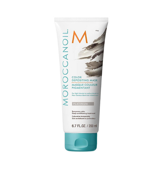 Moroccanoil Color Depositing Mask, 6.7 Fl. Oz Platinum