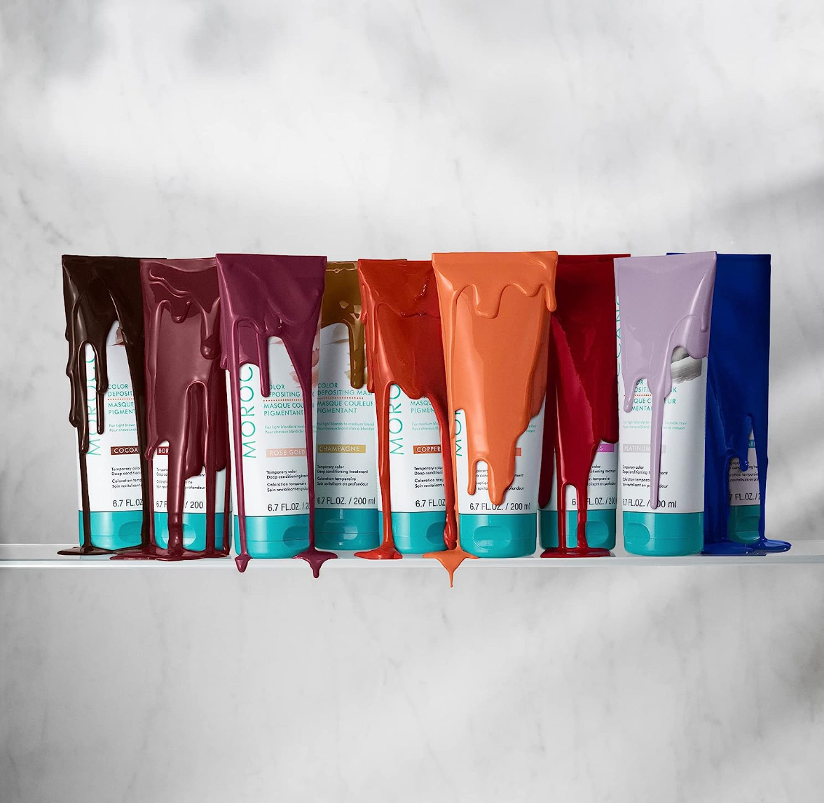 Moroccanoil Color Depositing Mask, 6.7 Fl. Oz Platinum