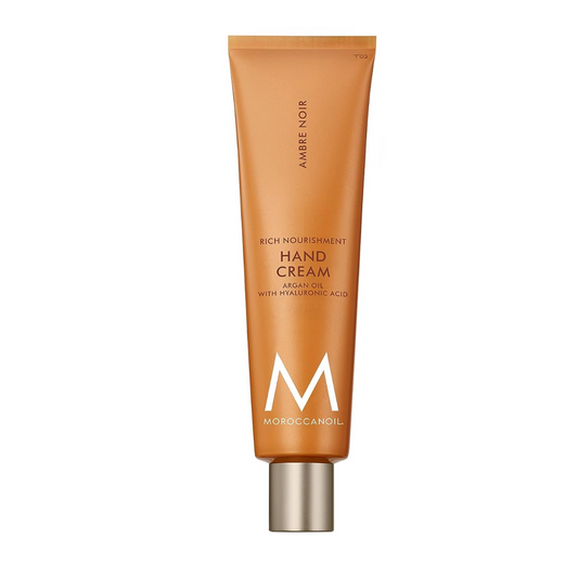 Crema per le mani Moroccanoil, fragranza Ambre Noir