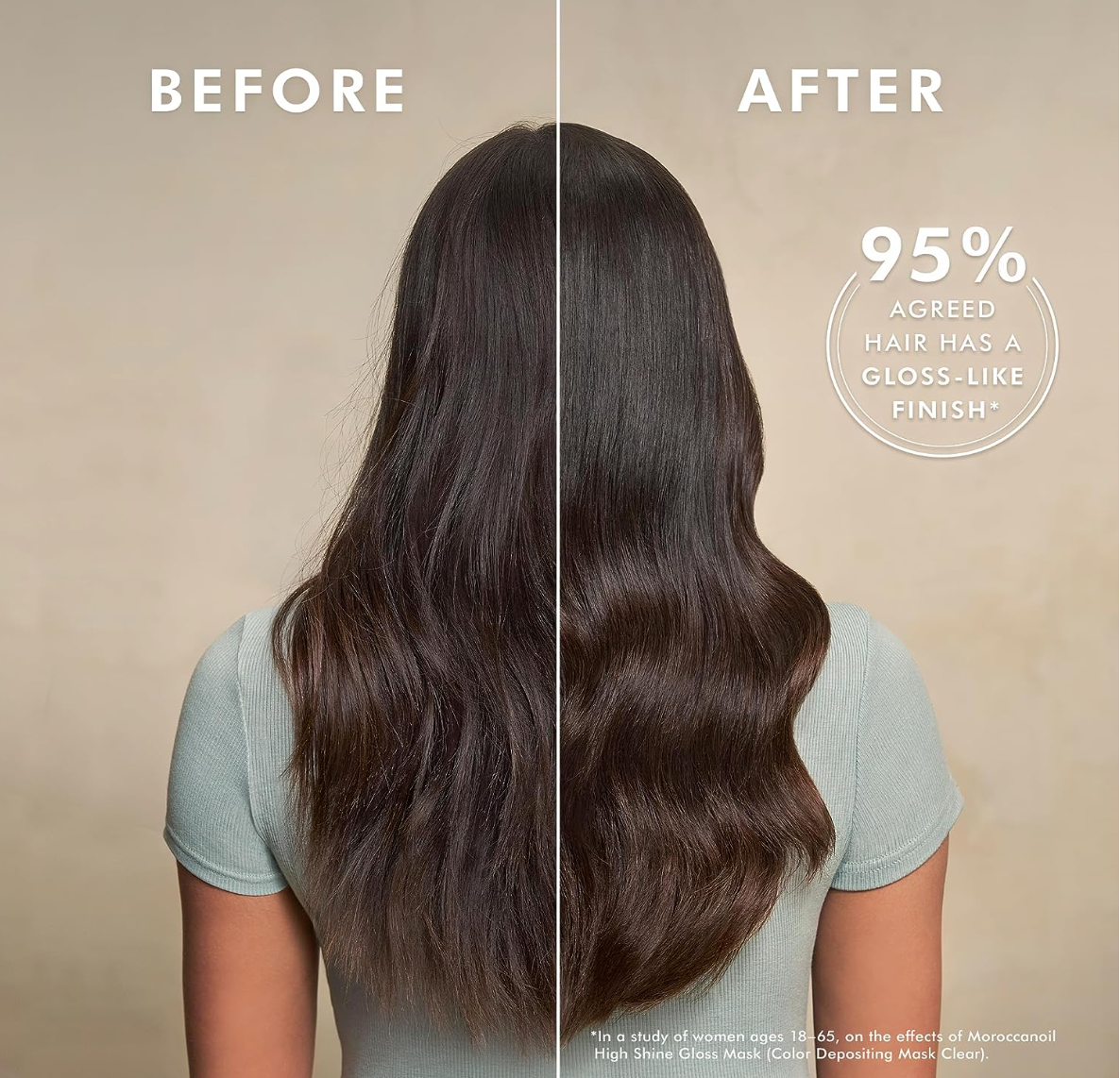 Moroccanoil High Shine Gloss - Color Depositing Mask Clear
