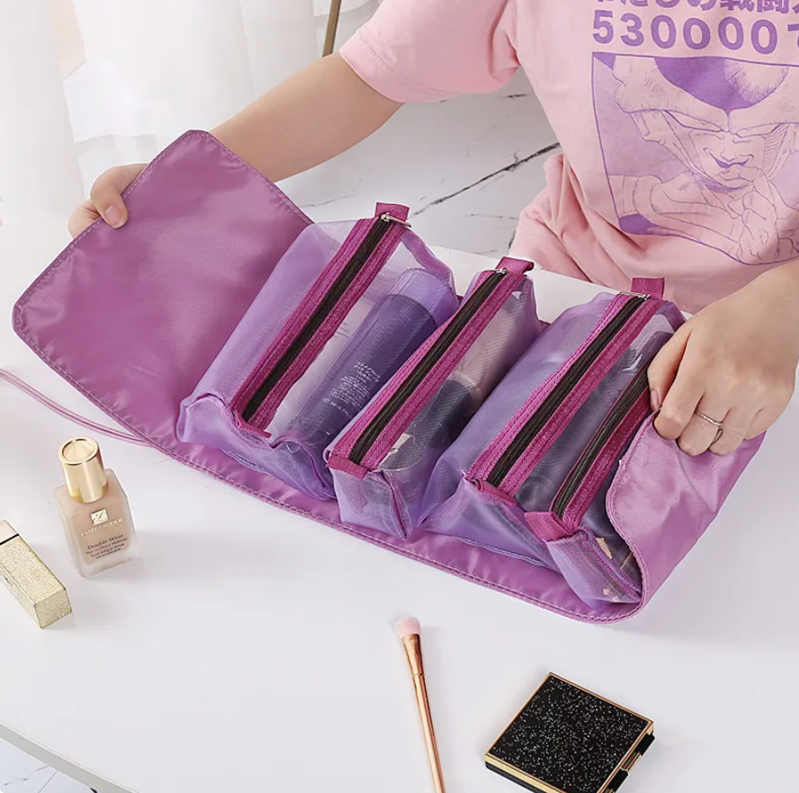 Borse da viaggio, cosmetici, articoli da toeletta, spazzole, organizer per riporre gli oggetti