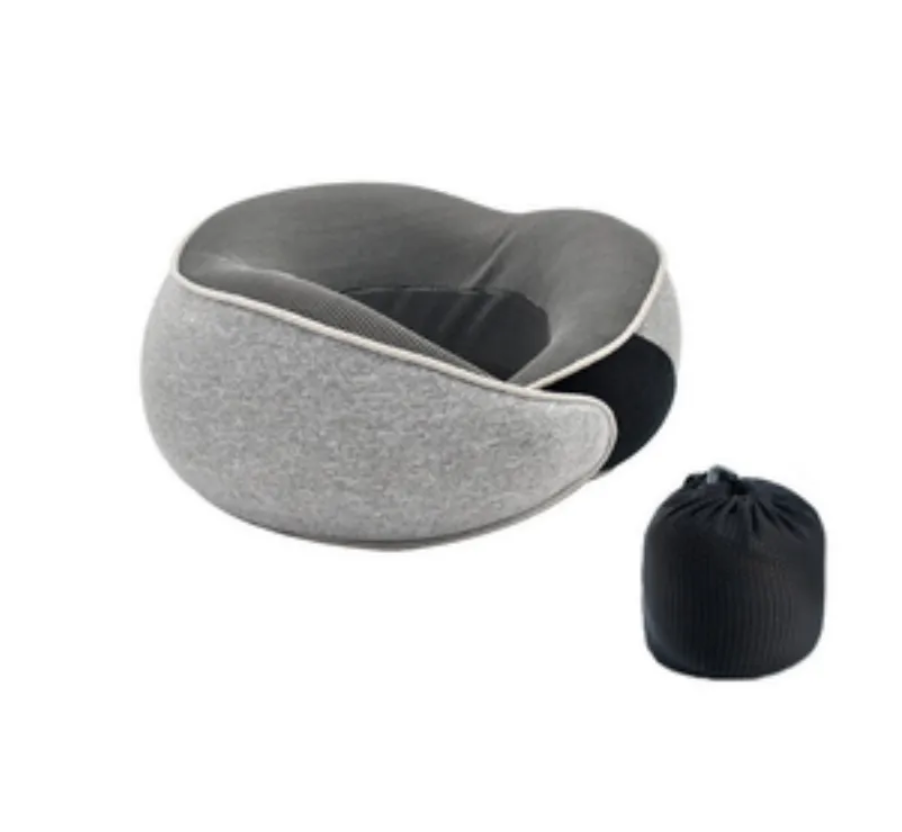 旅行用ネックピロー,U字型のトラベルクッション,耐久性,吸汗性,飛行機