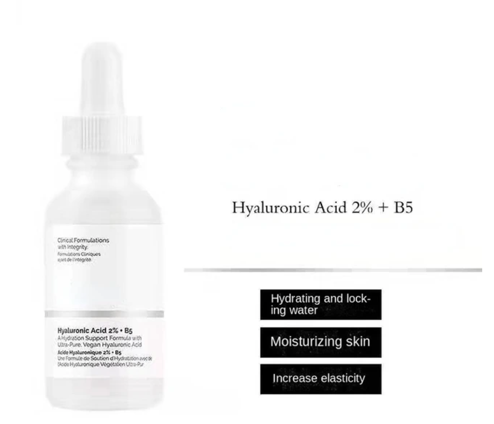 Siero viso all'acido ialuronico e niacinamide, Oil Balance, crema idratante schiarente, essenza normale, disidratazione, cura della pelle