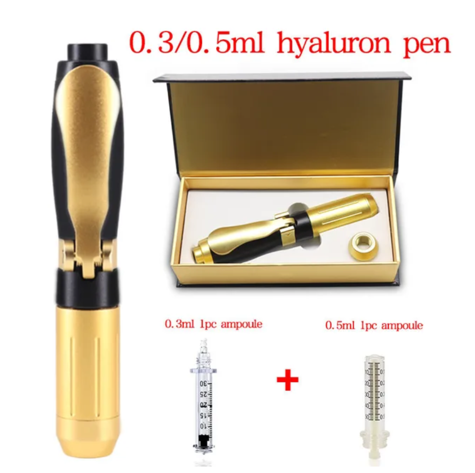 Penna per iniezione Memo, acido ialuronico 0,3 ml e 0,5 ml, penna per acido ialuronico per riempimento labbra, iniettore nibulizzatore, strumento per la cura della pelle
