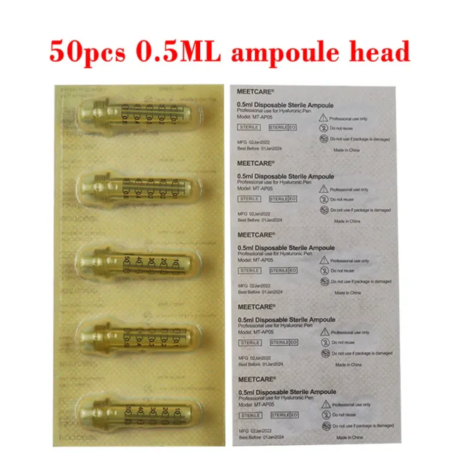 Penna per iniezione Memo, acido ialuronico 0,3 ml e 0,5 ml, penna per acido ialuronico per riempimento labbra, iniettore nibulizzatore, strumento per la cura della pelle