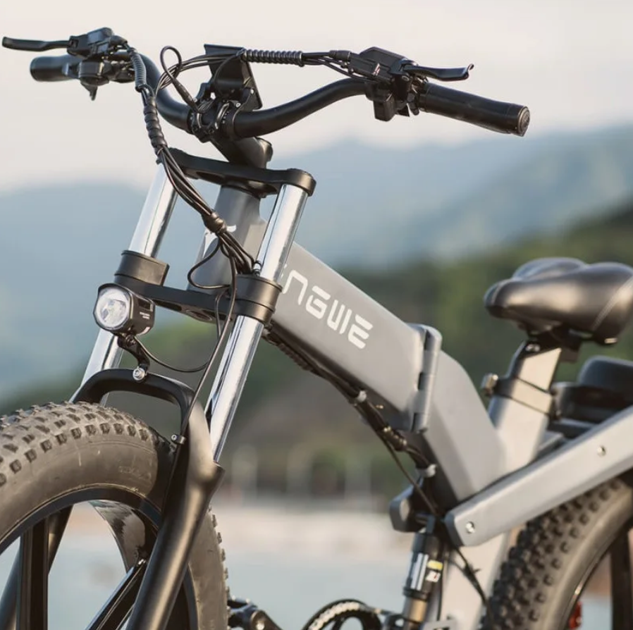 折りたたみ式電動自転車,26インチ,1000W,48V 19Ah,リチウムイオンバッテリー,26x4.0スノータイヤ
