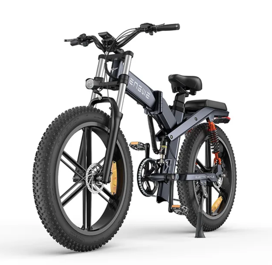 折りたたみ式電動自転車,26インチ,1000W,48V 19Ah,リチウムイオンバッテリー,26x4.0スノータイヤ