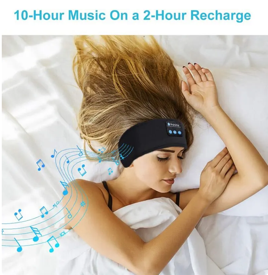 ワイヤレスBluetoothヘッドセット弾性スポーツヘッドバンドオーバーイヤーヘアバンドイヤホン音楽スリーピングアイマスクワイヤレスヘッドフォン