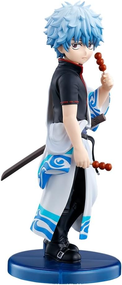 Rowtashii Noise Adokenette Gintama Sakata Gintoki Figura completamente dipinta in PVC e ABS, di circa 140 mm di dimensioni.