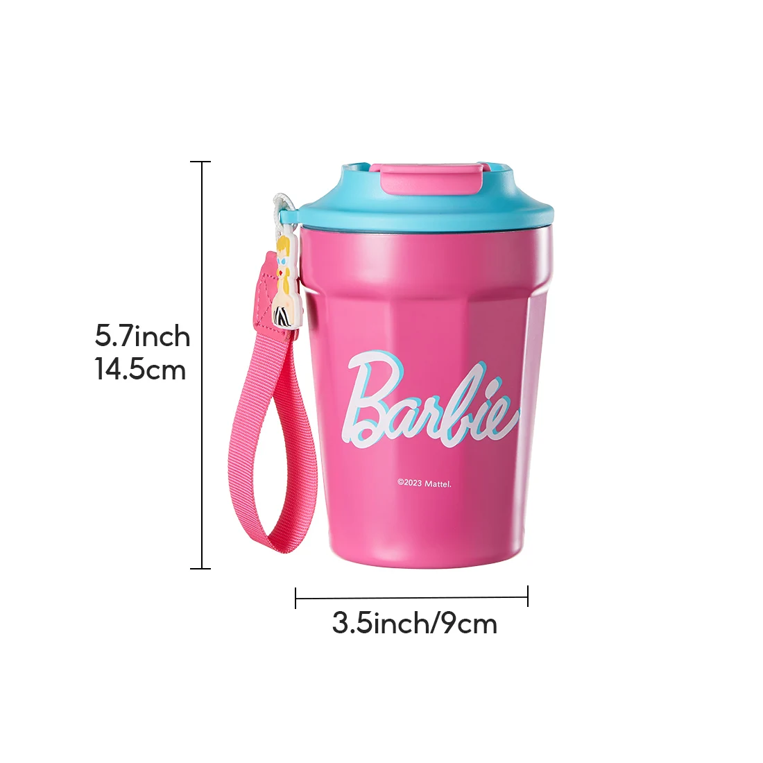 MINISO Barbie Series Steel bottle 390ml