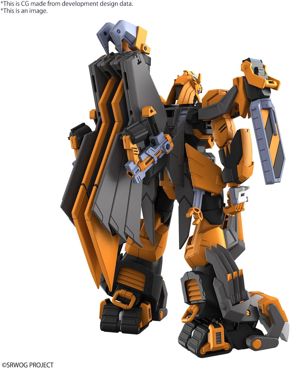 BANDAI SPIRITS HG Super Robot Wars Z Gan Leon modello in plastica precolorato