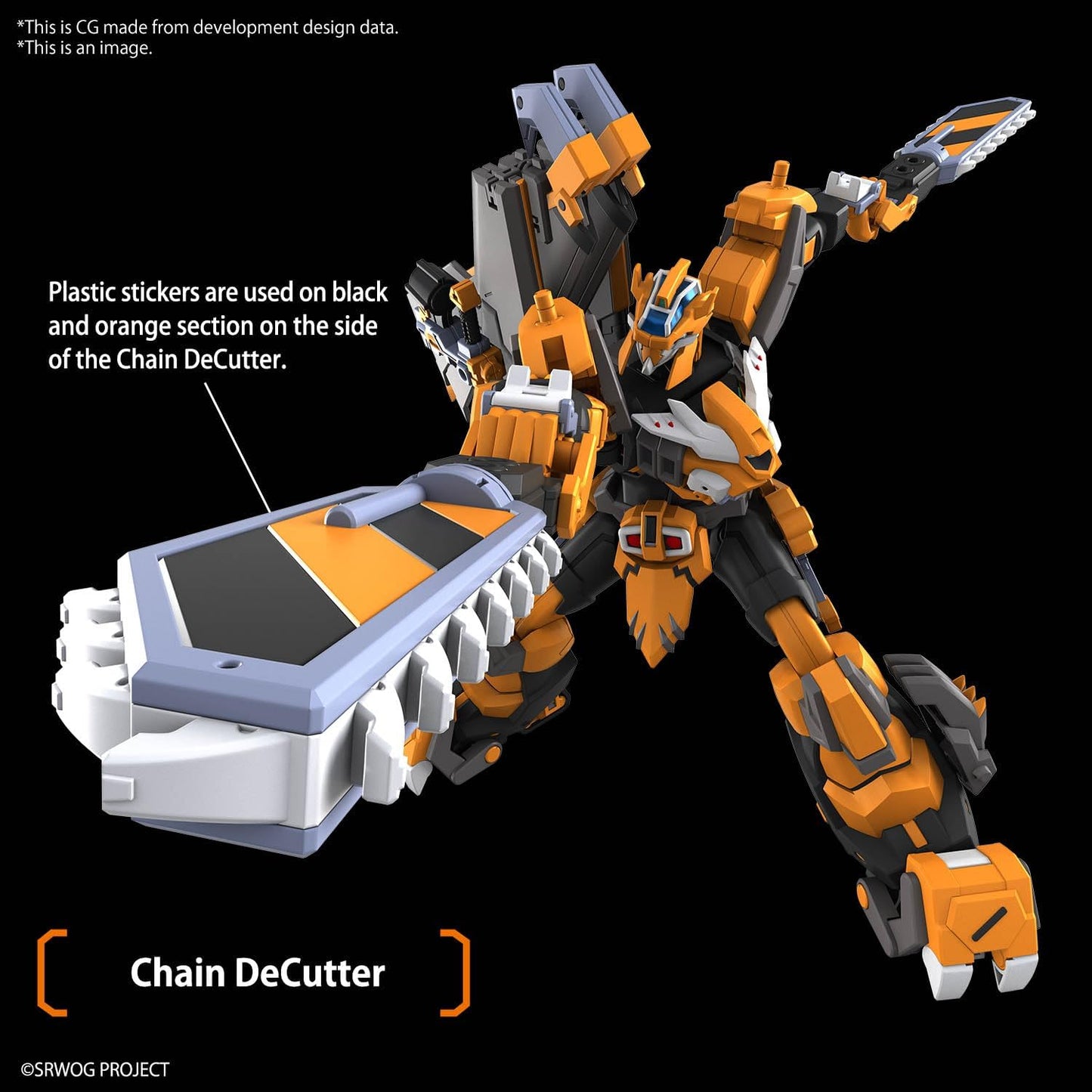 BANDAI SPIRITS HG Super Robot Wars Z Gan Leon modello in plastica precolorato