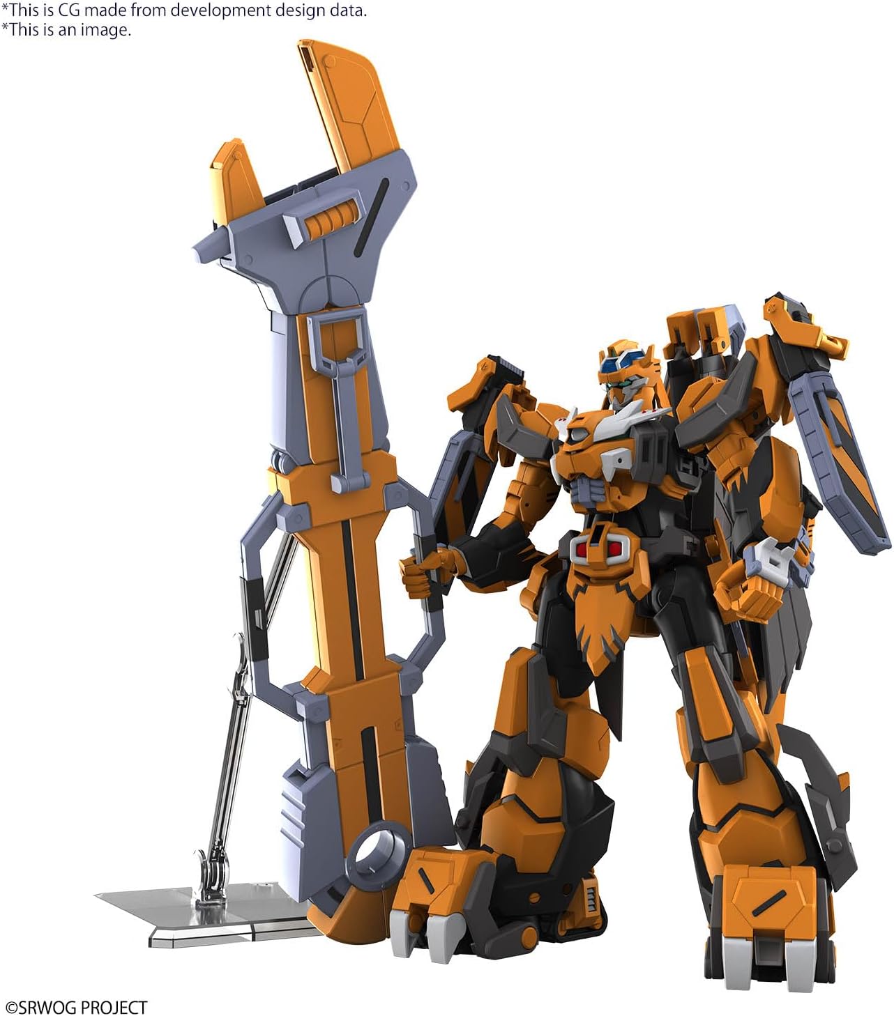 BANDAI SPIRITS HG Super Robot Wars Z Gan Leon modello in plastica precolorato