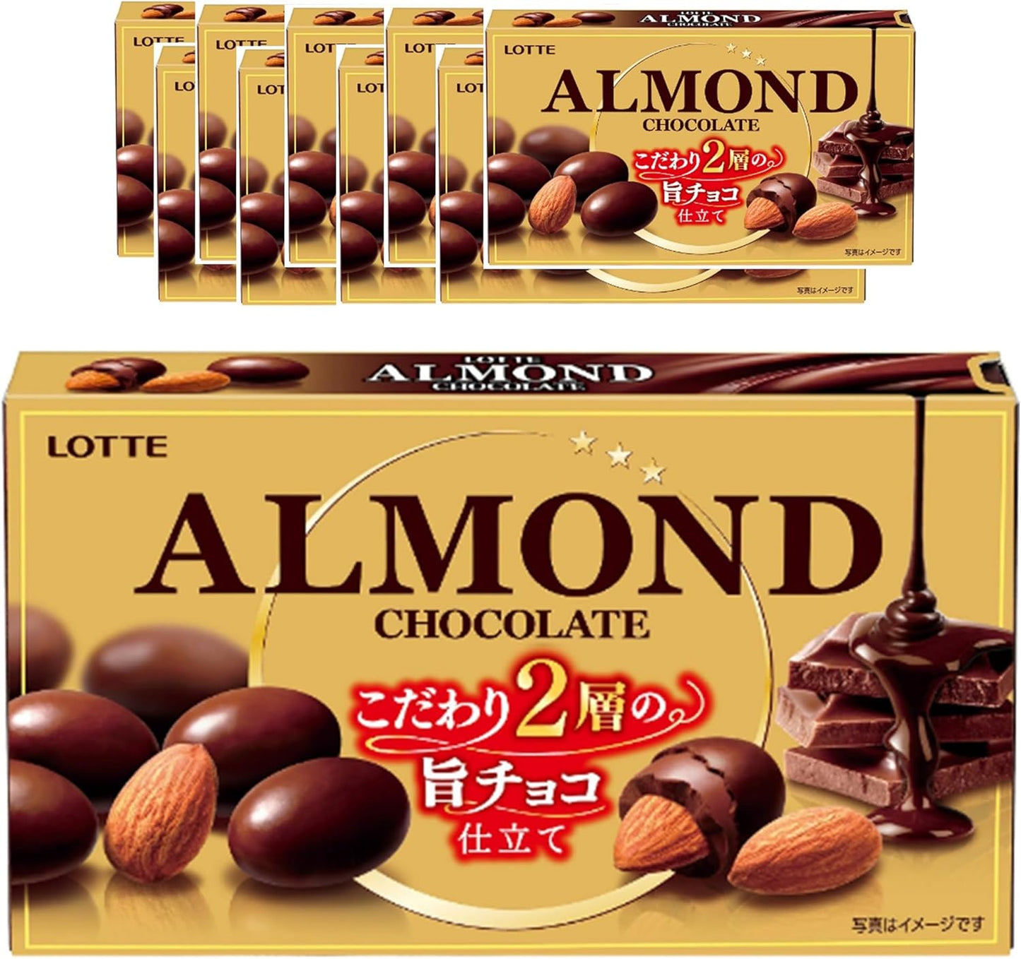 Lotte Almond Chocolate 3.3 oz (86 g)