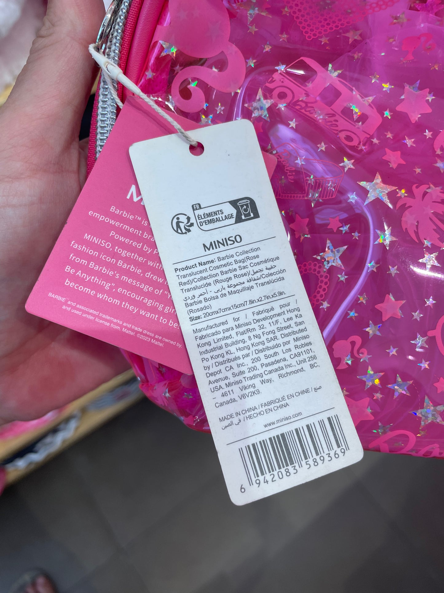 MINISO Barbie Series Pouch