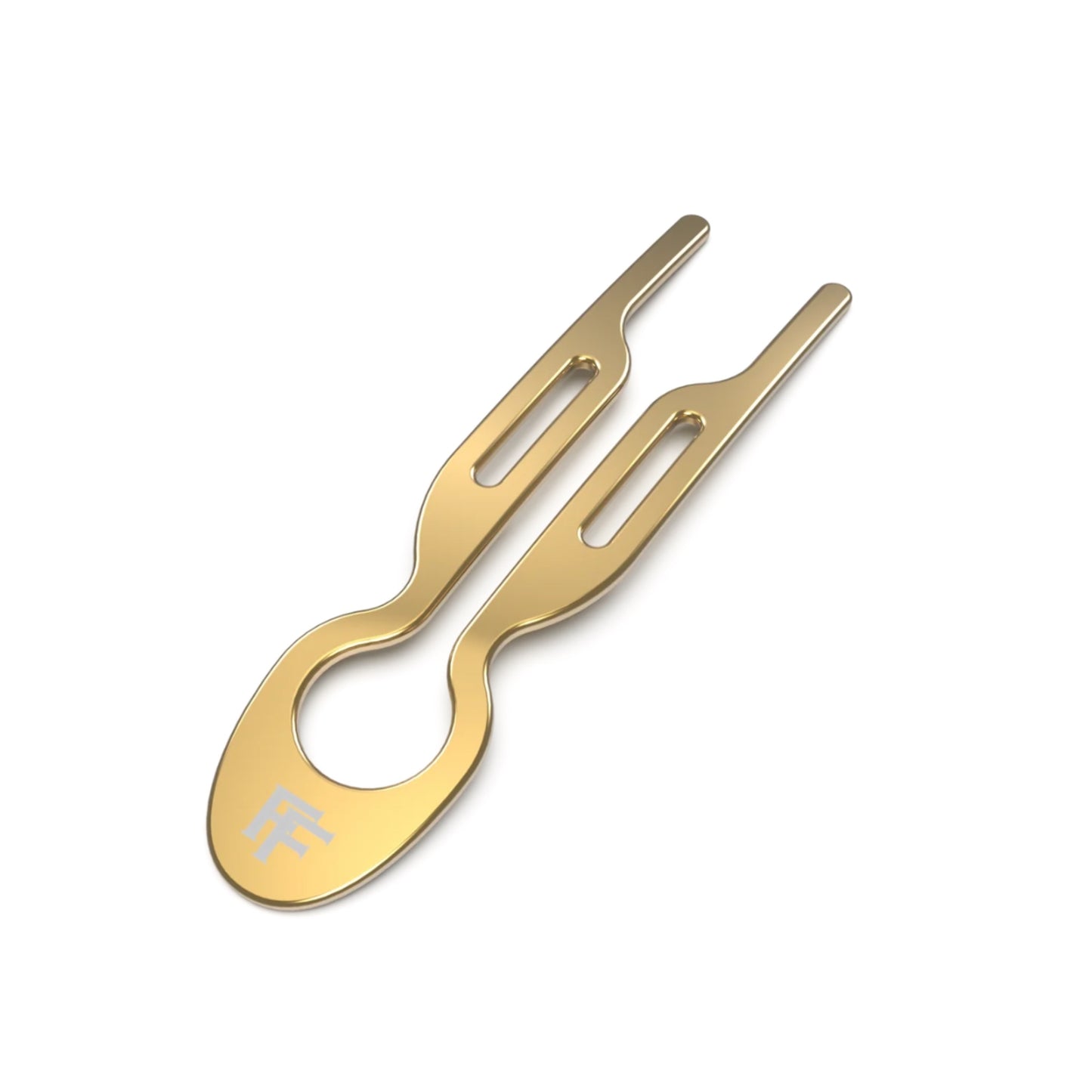 Nº1 HAIRPIN Steel | Yellow Gold finish