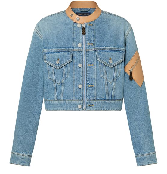 LOUIS VUITTON Double Fastening Denim Jacket